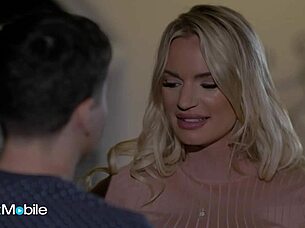 Lonely milf Rachael Cavalli craves hard cock satisfaction from son-in-law Ricky's thick dick 😏