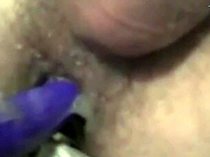 Young 18+ wife fucks husband with dildo in ass