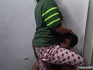 i'm the indian housewife having quick sex with husband's friend while he's at work