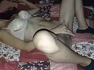 Skinny Latina Amateur's Vagina Always Ready For Cock And Cum In Detailed Sex Scene