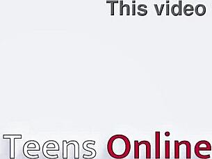 Hot student fucks herself with a toy in homemade video