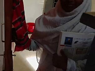 I'm a Bangladeshi student with big tits roleplaying with my teacher, but I mean, it's hot