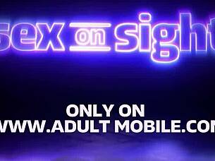 NAUGHTY BRUNETTE AIDRA FOX SUCKS LAWYER'S BIG COCK THEN GETS POUNDED AT WORK!