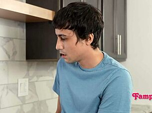 Step sis asks if cock girthy enough