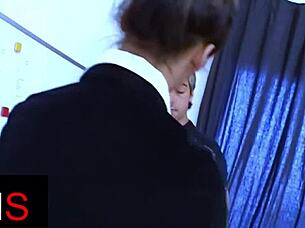 Beautiful Brunette Girl Fucked Hard In Pussy, Cumshot On Face!