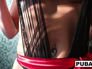 brooklyn teases with big tits 😍