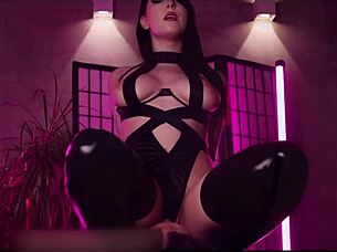 I got my face fucked by that brunette - MollyRedWolf