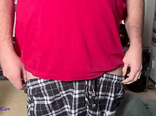 I'm playing with my toy in the bedroom and then relaxing.