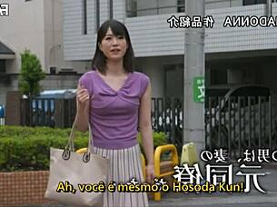 Married woman welcomes beggar Hiroka Suzuno