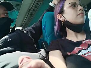 Blakeproductions features blowjob and creampie on public bus
