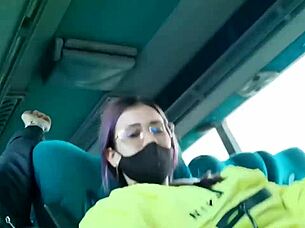 Blakeproductions features blowjob and creampie on public bus