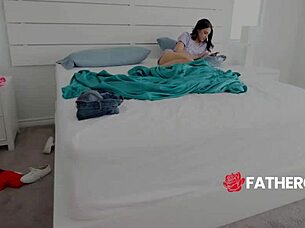 step daughter takes uncle's cock to get chores done