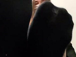 transgirl fucks fleshlight in full solo video with crossdressing