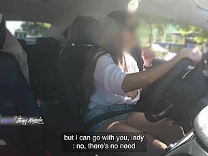 Hot Wife Lets Stranger Grope Her Big Tits Outdoors