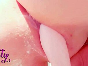 Bold Close Up Of Female Masturbation With Toy Leading To Huge Orgasm
