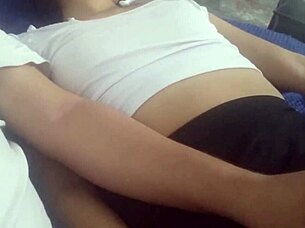 wanna see this slim teen riding a hard cock with oral?