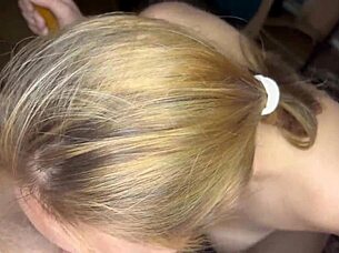 Girlfriend Gags On Intense Deepthroat!