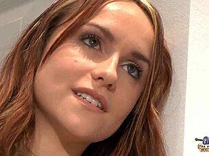 SEXY TEEN GIVES BEST BLOWJOB TO GRANDPA, RIDES HIS COCK, SWALLOWS CUM