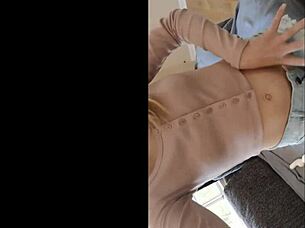 Petite Babysitter Aften Opal Busted for Secret Camming Session