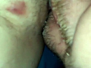 Eating wife's creampie eagerly