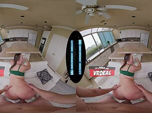 Curvy Redhead Teen Babysitter Chloe Marie Convinces You To Hire Her In Lethalhardcorevr!