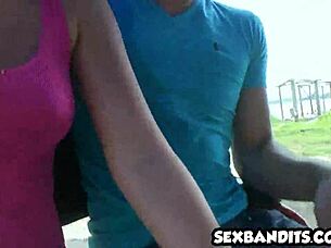 amateur colombian teen's first time on camera