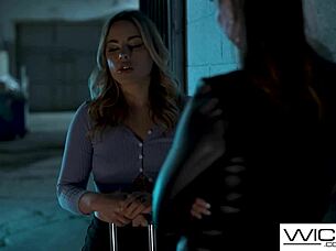 My hot nerdy big tittied girlfriend helped me, so I fucked her hard in every position – is that fair?