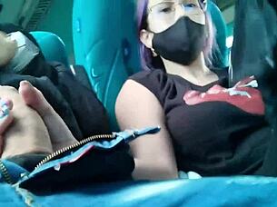 Blakeproductions features blowjob and creampie on public bus