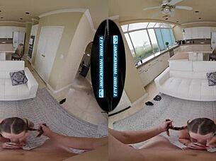 Curvy Redhead Teen Babysitter Chloe Marie Convinces You To Hire Her In Lethalhardcorevr!