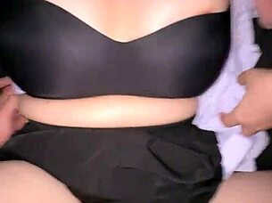 Thai Student with Big Tits Gets Creampie in Dorm