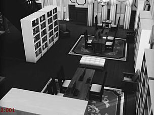 Bookworm wife encounters stranger at library under security cam.