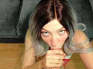 Big Ass Mature Women Tease in Red Stockings