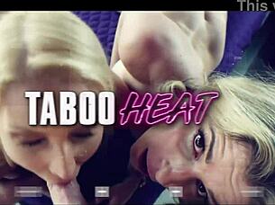 tabooheat wizard milfs worship redhead pussy then spellbound dick in halloween cosplay.