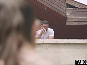 petite candie luciani got anal surprise during massage, so hot