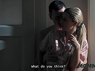 mommy4k got wet when neighbor brought bf home?