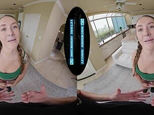 Curvy Redhead Teen Babysitter Chloe Marie Convinces You To Hire Her In Lethalhardcorevr!