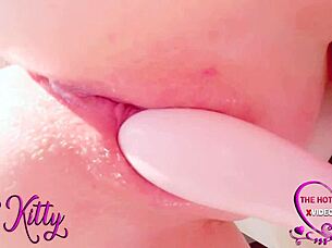 Bold Close Up Of Female Masturbation With Toy Leading To Huge Orgasm