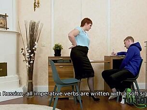 Pretty Tutor Forgets Lesson, Copulates With Student