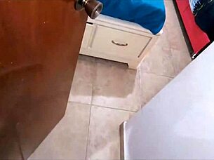 forbidden passion between latina stepsister student and landlady at home unfolds slowly