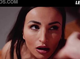 Alyssia kent submits to step sister selvaggia in hot lesbian fuck