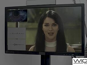 My hot nerdy big tittied girlfriend helped me, so I fucked her hard in every position – is that fair?