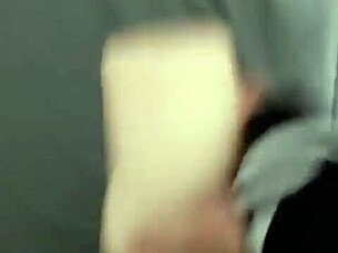 transgirl fucks fleshlight in full solo video with crossdressing