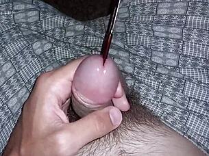 I do urethral masturbation with my glasses on, oops