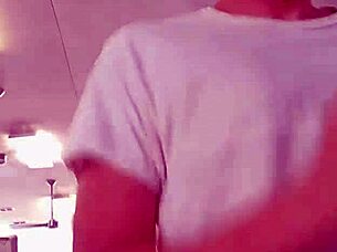 simple selfie of gym workout