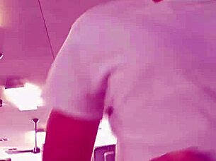 simple selfie of gym workout