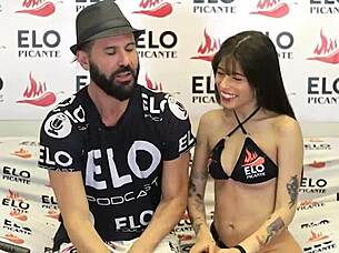 mells blanco accepts the bon bon bum challenge in interview