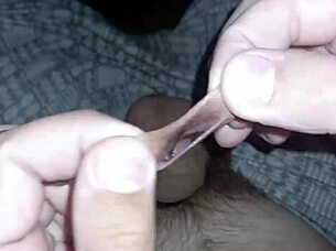 I do urethral masturbation with my glasses on, oops