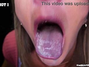 Fuck yeah, summer shows how to suck dick with cum on face and in mouth