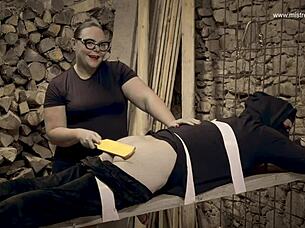 Dominatrix Mistress April Humiliates Sissy Whore