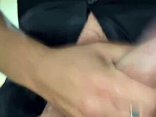 Ansima, moan as I cum and piss, tear off those sexy panties and jerk my big cock with dirty talk!